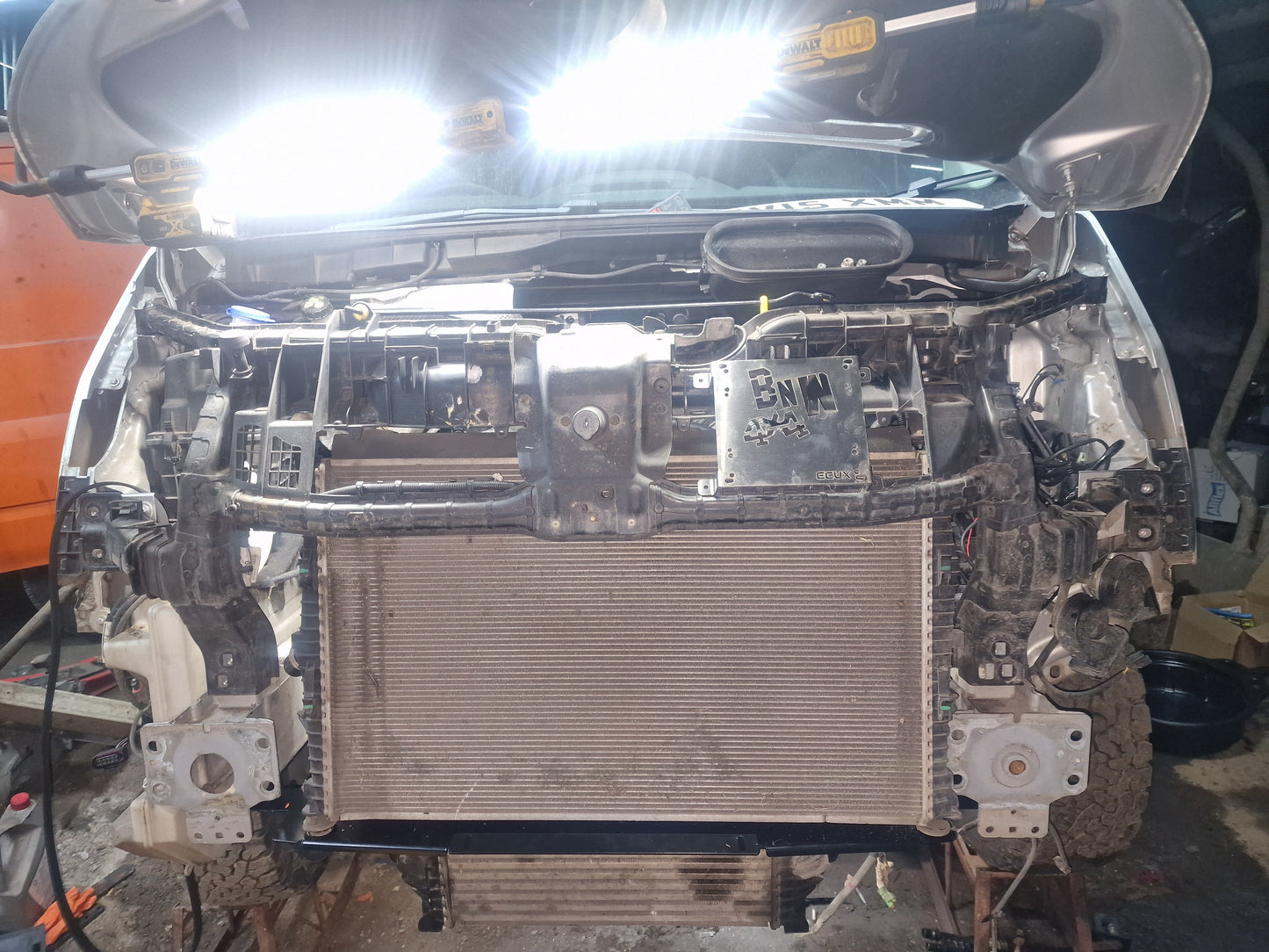 MK8 Transit Radiator and FMIC mount (Stock rads)